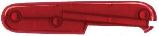 Задняя накладка для ножей Victorinox 91 мм, пластиковая, полупрозрачная красная (C.3600.T4)