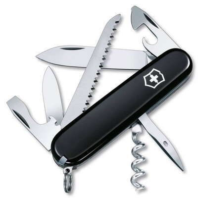 Нож Victorinox Camper, 13 функций, 91 мм, черный (1.3613.3R)Купить