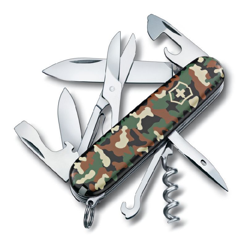 Нож Victorinox Climber, 91 мм, 14 функций, камуфляж (1.3703.94)Купить
