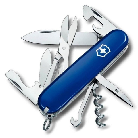 Нож Victorinox Climber, 91 мм, 14 функций, синий (1.3703.2R)Купить