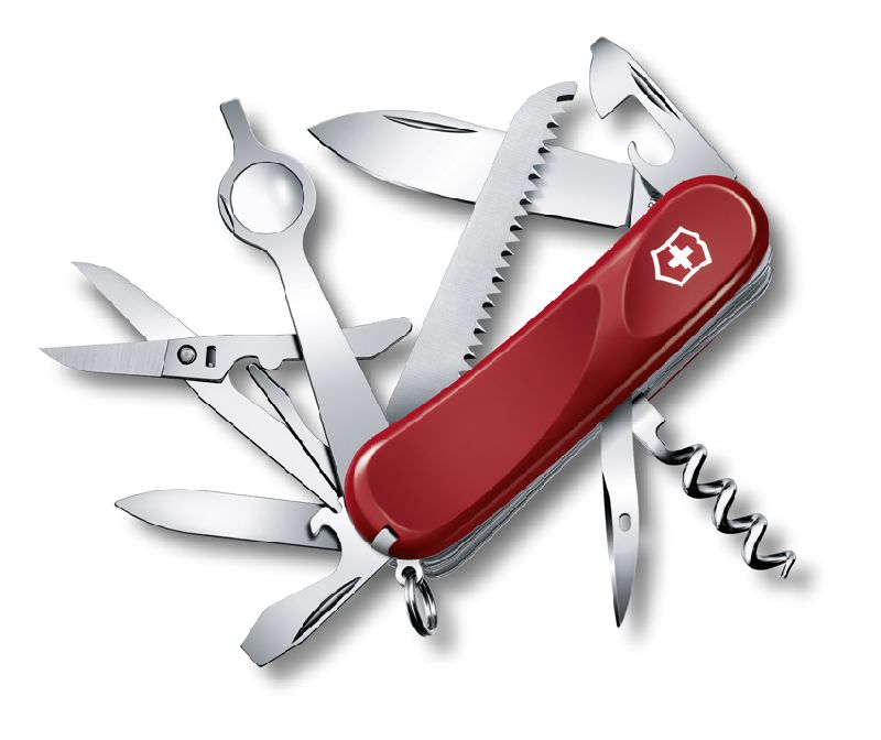 Нож Victorinox Evolution 23, 85 мм, 17 функций, красный (2.5013.E)Купить