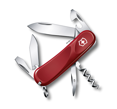 Нож Victorinox Evolution S101, 85 мм, 12 функций, красный (2.3603.SE)Купить