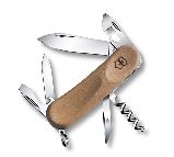 Нож Victorinox EvoWood 10, 85 мм, 11 функций, дерево (2.3801.63)