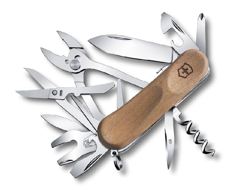 Нож Victorinox EvoWood S557, 85 мм, 19 функций, дерево (2.5221.S63)Купить
