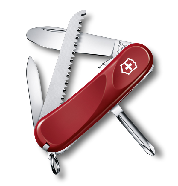 Нож Victorinox Junior 09, 85 мм, 8 функций, красный (2.4213.SKE)Купить
