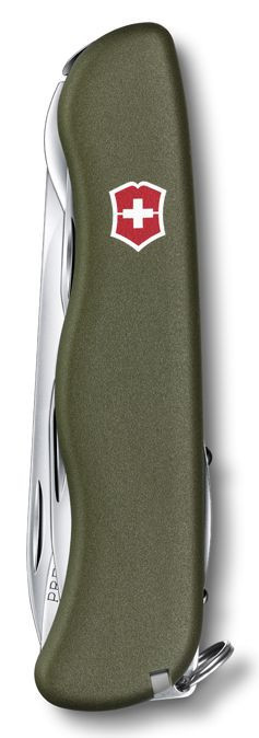 Нож Victorinox Picknicker, 111 мм, 11 функций, зеленый (0.8353.4R)Купить
