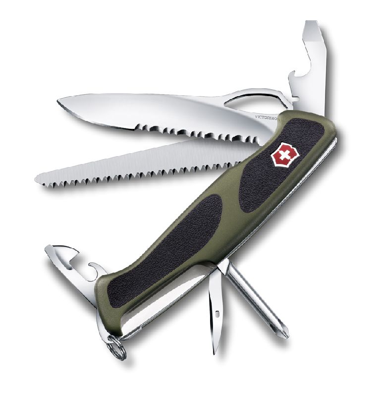 Нож Victorinox RangerGrip 178, 130 мм, 12 функций, зеленый (0.9663.MWC4)Купить