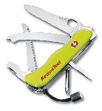 Нож Victorinox Rescue Tool One Hand, 111 мм, 14 функций, желтыйx (0.8623.MWN)