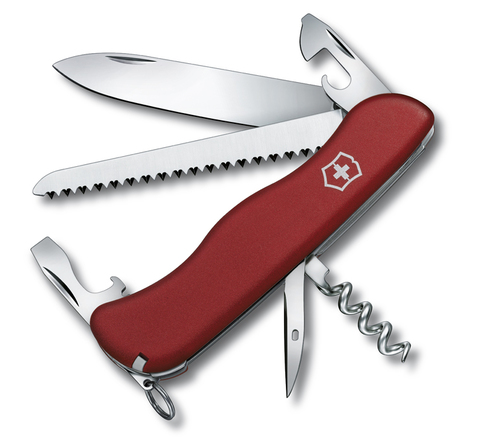 Нож Victorinox Rucksack, 111 мм, 12 функций, красныйx (0.8863)Купить