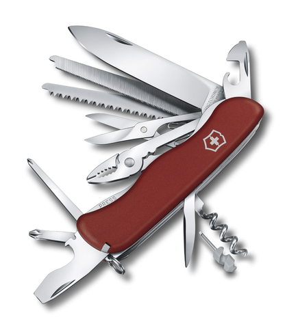 Нож Victorinox WorkChamp 111 мм, 21 функция, красныйx (0.8564)Купить
