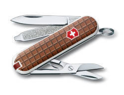Нож-брелок Victorinox Classic, 58 мм, 7 функций, The Chocolate (0.6223.842)Купить