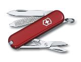 Нож-брелок Victorinox Classic, 58 мм, 7 функций, красныйx (0.6223)