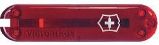 Передняя накладка для ножей Victorinox 58 мм, пластиковая, полупрозрачная красная (C.6200.T3)