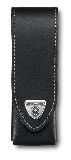 Чехол Victorinox кожаный черный, на липучке (4.0524.3)