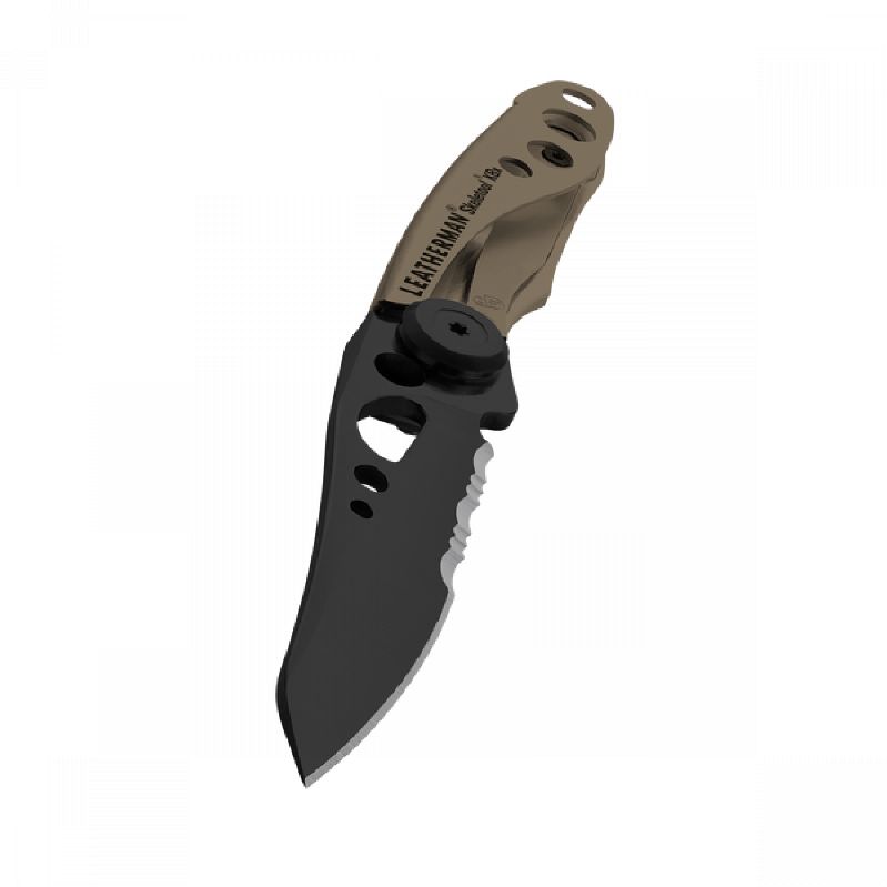 Нож Leatherman Skeletool KBX, 2 функции, коричневый (832615)Купить