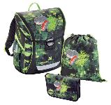 Ранец Step by step BaggyMax Fabby Green Dino 3 предмета (00138630)