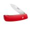 Швейцарский нож SWIZA D02 Standard, 95 мм, 6 функций, красный (блистер) (KNI.0020.1001)