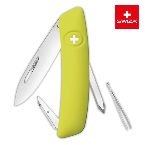 Швейцарский нож SWIZA D02 Standard, 95 мм, 6 функций, салатовый (KNI.0020.1080)Купить