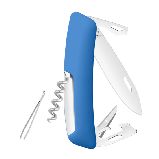 Швейцарский нож SWIZA D03 Standard, 95 мм, 11 функций, синий (KNI.0030.1030)