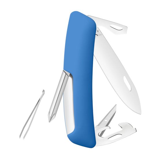 Швейцарский нож SWIZA D04 Standard, 95 мм, 11 функций, синий (KNI.0040.1030)Купить
