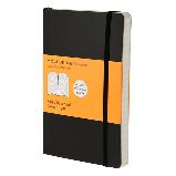 Блокнот Moleskine Classic Soft Pocket, цвет черный, в линейку (385246(QP611))