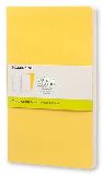 Набор 2 блокнота Moleskine Volant Pocket, цвет желтый, без разлиновки (394954(QP713M10M11))