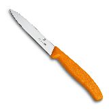 Нож Victorinox для очистки овощей, лезвие 10 см, оранжевый (6.7706.L119)