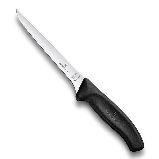 Нож Victorinox обвалочный, гибкое лезвие 15 см, черный (6.8413.15)