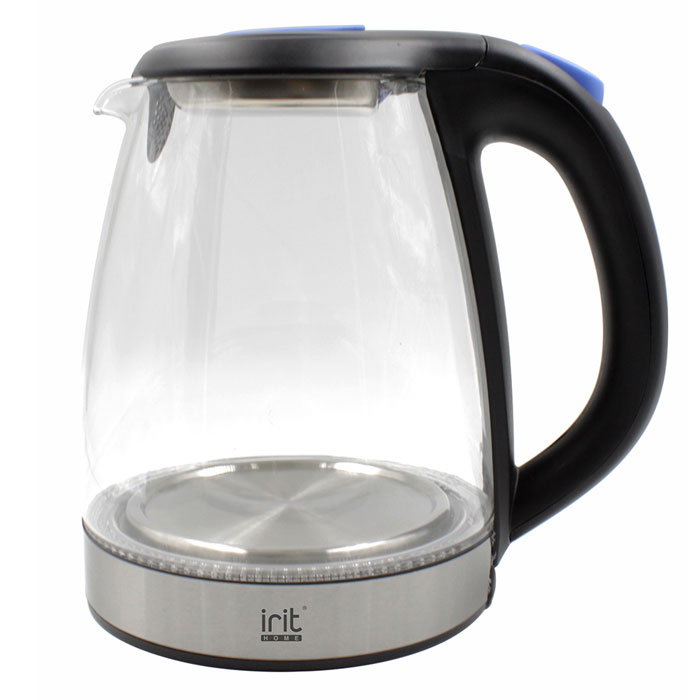 Irit IR-1910 чайник электрический дисковый, 1.7л, 1700Вт, стеклянныйКупить