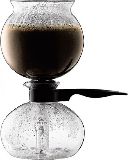 Кофеварка вакуумная Bodum Pebo (1 литр), прозрачная (1208-01)