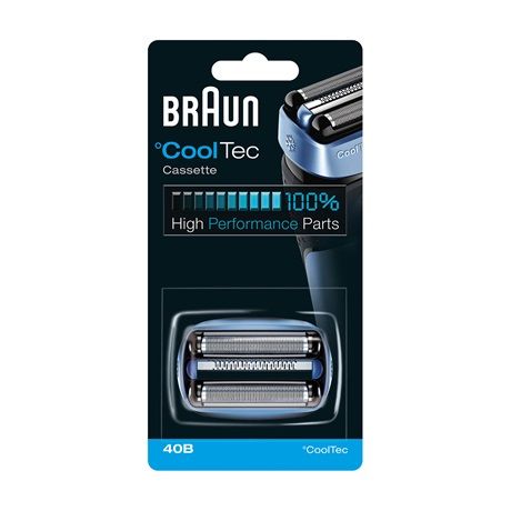 40В Бритвенная кассета Braun CoolTec (40B), blueКупить