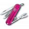Нож Victorinox Classic, 58 мм, 7 функций, полупрозрачный розовый (подар. упак.) (0.6203.T5U)