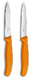 Набор Victorinox кухонный, 2 предмета, лезвие прямое, оранжевый (6.7606.L119B)